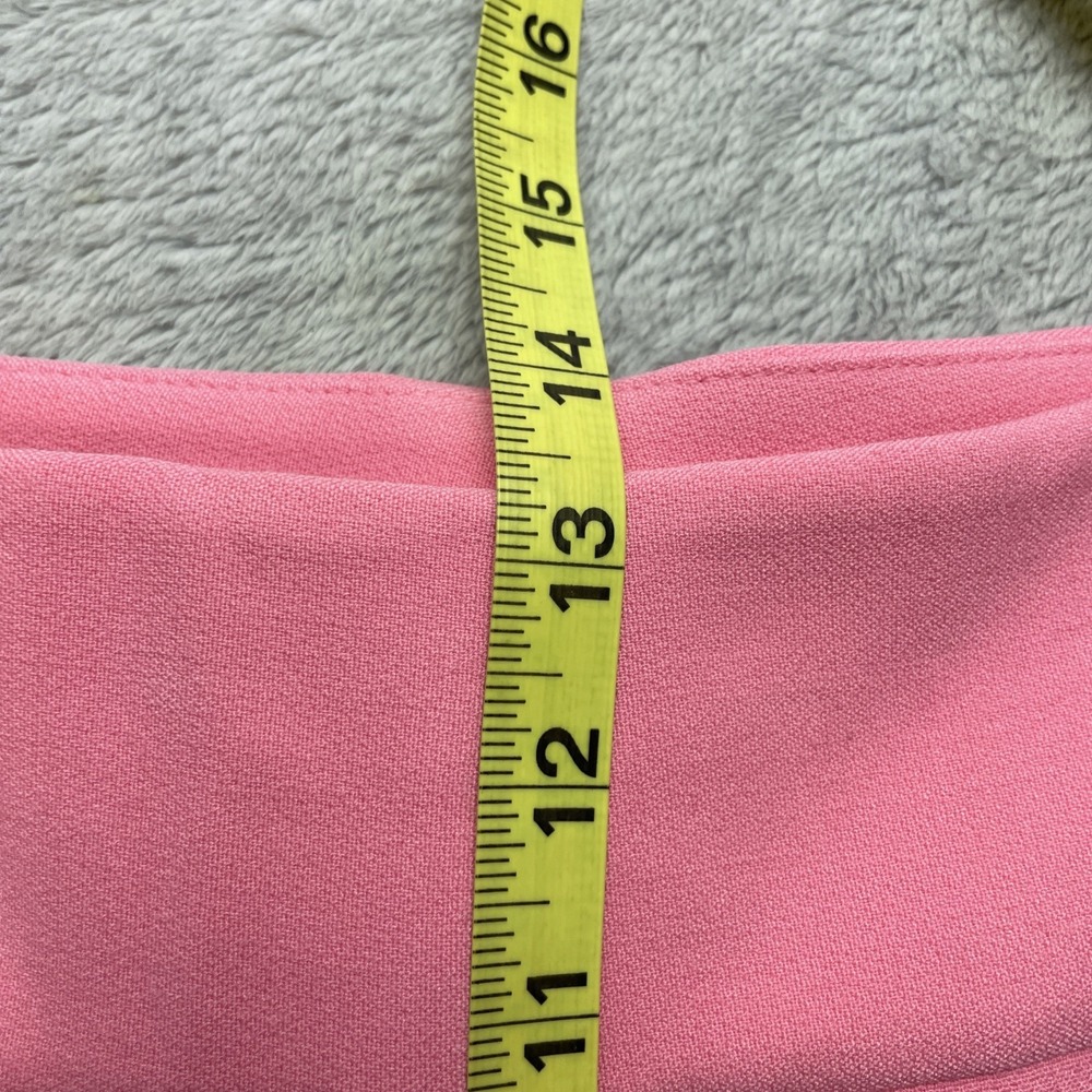 Halogen X Atlantic Pacific Womens Sailor Cropped Pants Size 4 Pink High Waist - Picture 6 of 7
